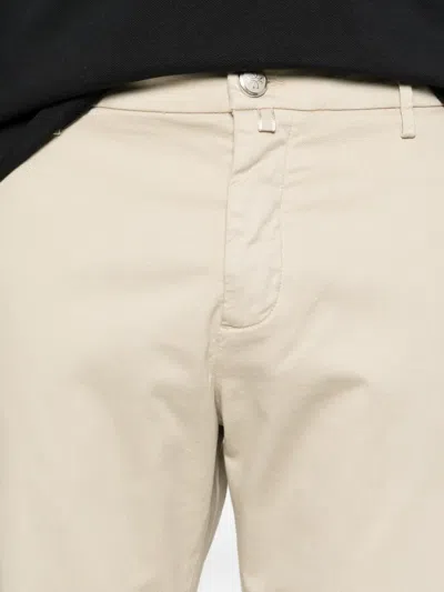 Jacob Cohen Buttoned Trousers In Neutral
