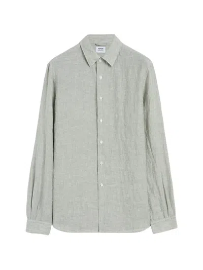 Aspesi Button Front Shirt In Green