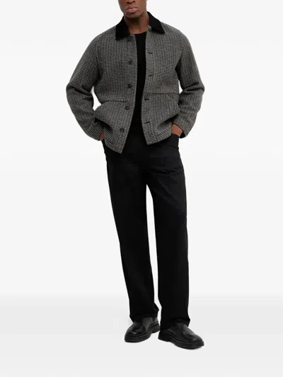 Marc O'polo Houndstooth Jacket In Black