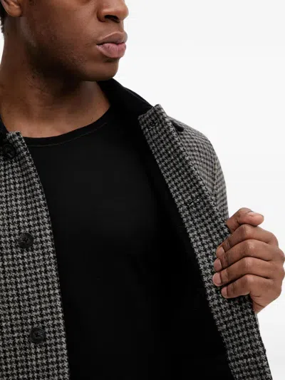 Marc O'polo Houndstooth Jacket In Black
