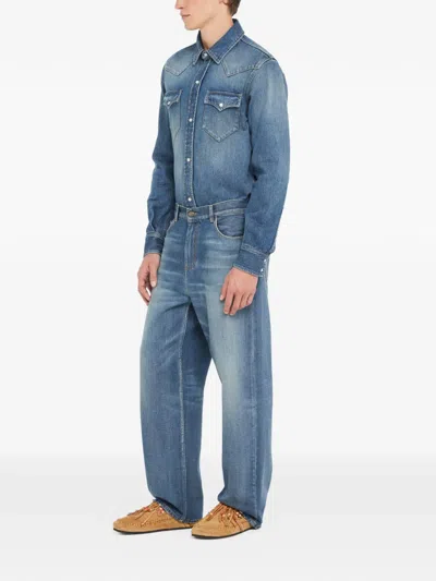 Alanui ワイドジーンズ In Blue