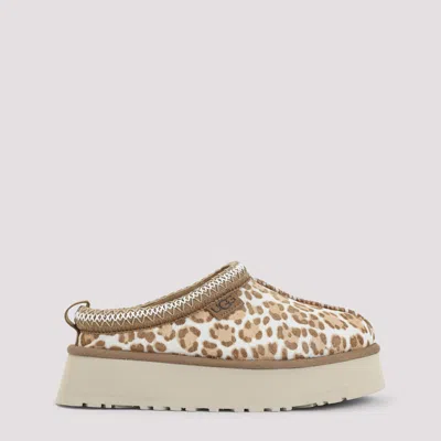 Ugg Leopard Platform Slippers In Multi