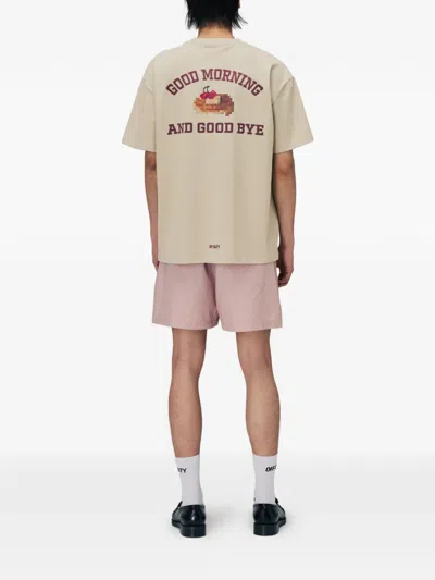 Off Duty Printed T-shirt In Neutral