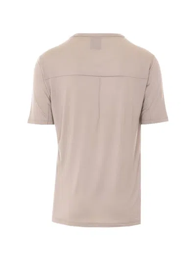 Thom Krom Crew-neck Elasticated T-shirt In Neutral