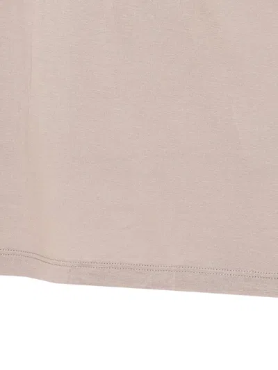 Thom Krom Crew-neck Elasticated T-shirt In Neutral