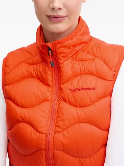 Peak Performance Helium Quilted Zip Jacket In Multi