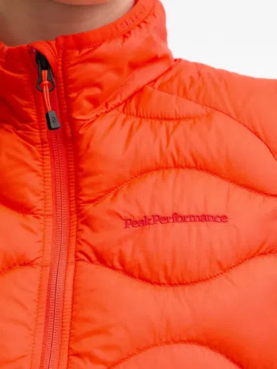 Peak Performance Helium Quilted Zip Jacket In Multi