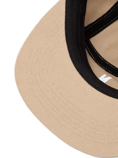 Norse Projects Initial-logo Cap In Brown