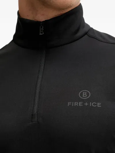Bogner Fire+ice Pascal Half-zip T-shirt In Blue