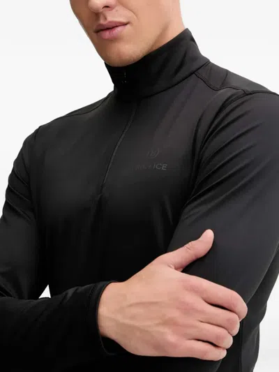 Bogner Fire+ice Pascal Half-zip T-shirt In Blue