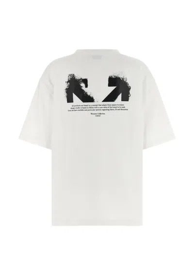 Off-white Skate Arrow Short Sleeve Graphic T-shirt In White