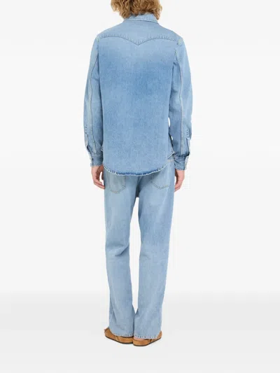 Alanui デニムシャツ In Blue