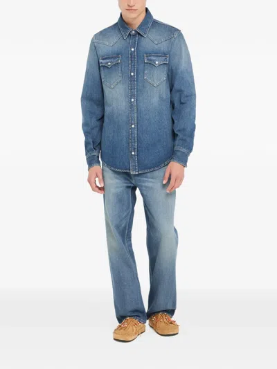 Alanui デニムシャツ In Blue