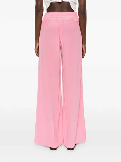 Ermanno Firenze Drawstring Trousers In Pink