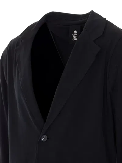 Thom Krom Button-closure Jacket In Black