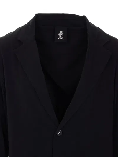 Thom Krom Button-closure Jacket In Black