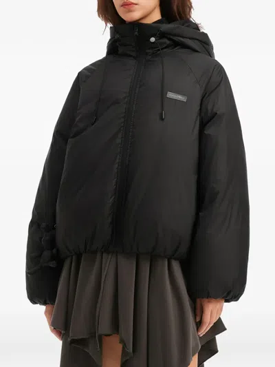 Mini Cream フーデッド ジャケット In Blue