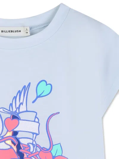 Billieblush Graphic-print T-shirt In Blue