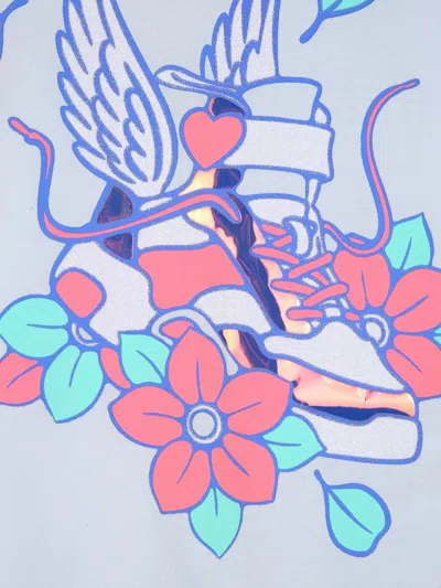 Billieblush Graphic-print T-shirt In Blue