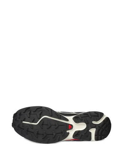 Salomon Xt-6 Blue Sneaker With Logo Applied On The Tongue And Chunky Sole In Fabric Unisex In Multi