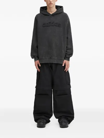 032c Multiple-pockets Cargo Pants In Black