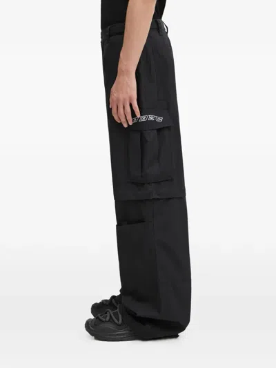 032c Multiple-pockets Cargo Pants In Black