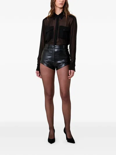 Nicholas Chloe Shirt In Black