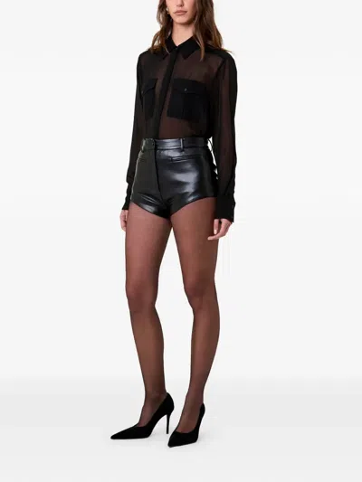 Nicholas Chloe Shirt In Black
