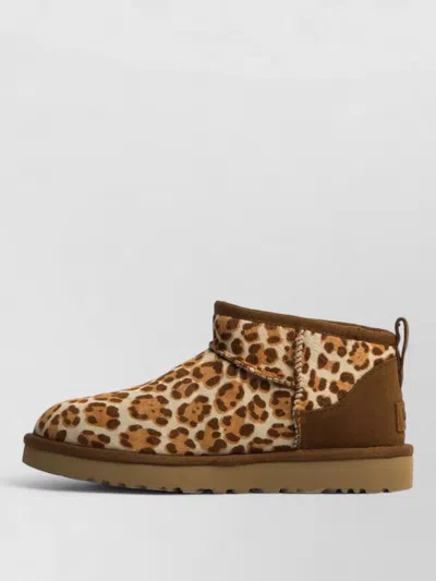Ugg Stivaletto Donna Classic Ultra Mini Felicity Leopard Jasmine In Multi