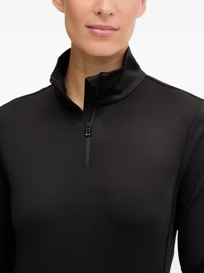 Bogner Fire+ice Margo Half-zip T-shirt In Black