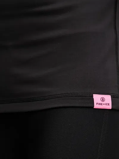 Bogner Fire+ice Margo Half-zip T-shirt In Black
