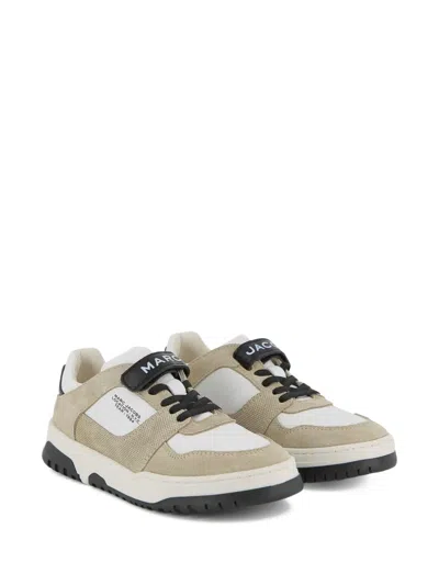 Marc Jacobs Logo-detail Sneakers In Neutral