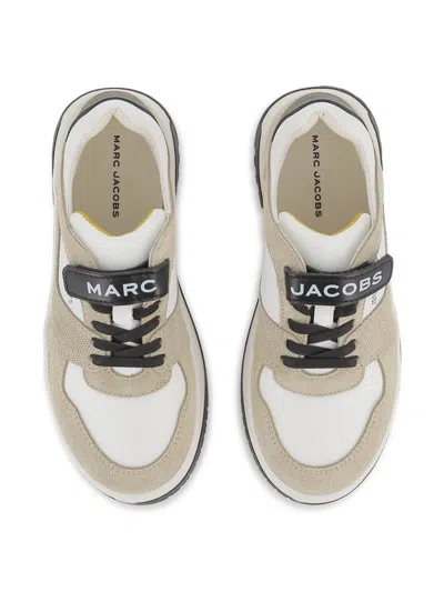 Marc Jacobs Logo-detail Sneakers In Neutral