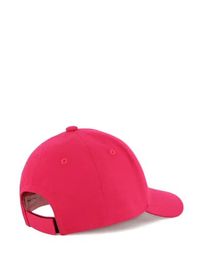 Marc Jacobs Embellished Baseball Cap In Red