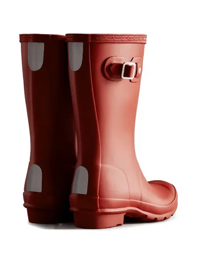 Hunter Original Short Rain Boot In Red