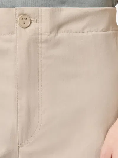 Tod's Drawstring Buttoned Trousers In Neutral