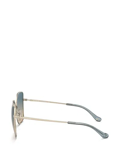Coach Square-frame Gradient Sunglasses In Gold