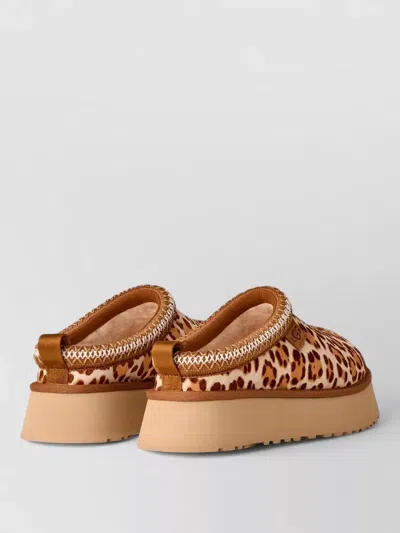 Ugg Tazz Plains Slippers Felicity Leopard Jasmine In Multi