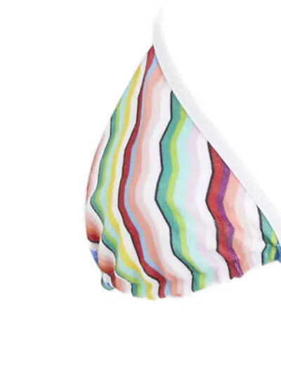 Missoni Tie-side Striped Bikini In Multi