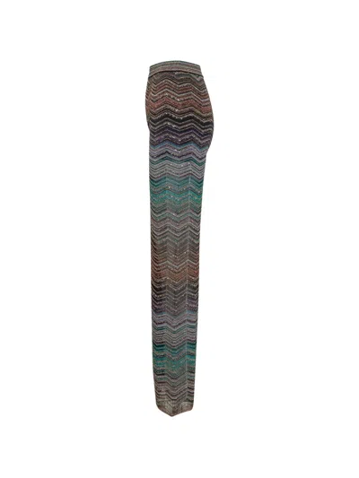 Missoni Multicolor Relaxed Elasticated Pants In Multi