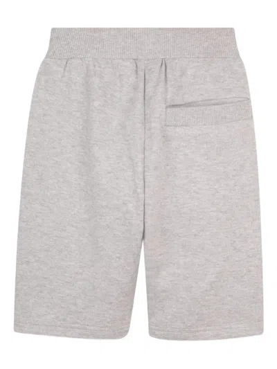 Givenchy Logo Shorts In Gray