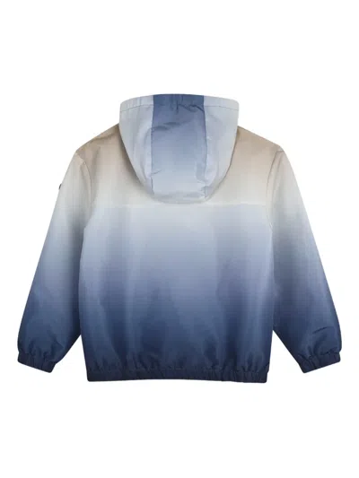 Bosswear Gradient-effect Windbreaker In Blue