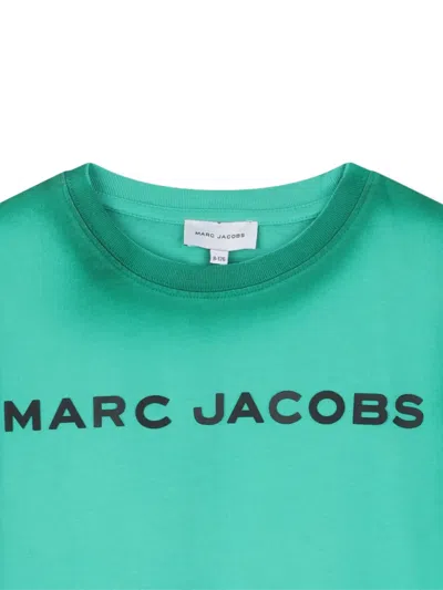 Marc Jacobs Logo-print T-shirt In Green