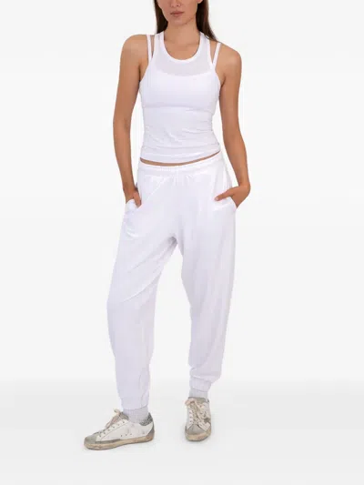 On/off Essentials Solace Elasticated Track Pants In White