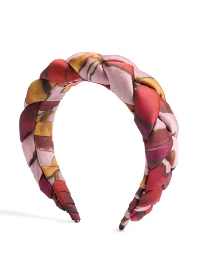 La Doublej Rapunzel Braided Headband In Multi
