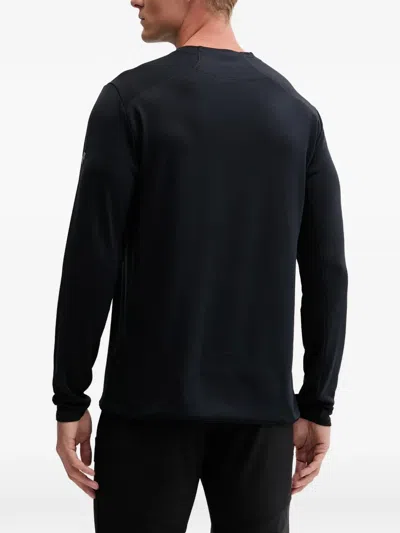 Peak Performance Freelight Zip-pocket T-shirt In Black