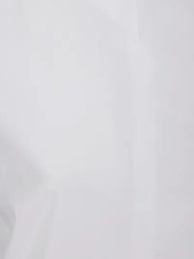 Sacai Poplin Pullover Top In Gray