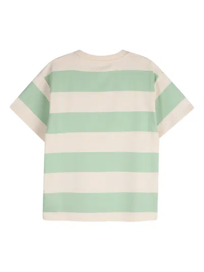 Kenzo Striped T-shirt In Multi