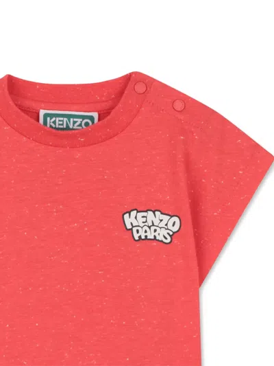 Kenzo Logo-print T-shirt In Red