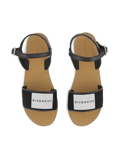 Givenchy Logo Strap Sandals In Multi